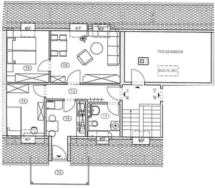 Grundriss Wohnung