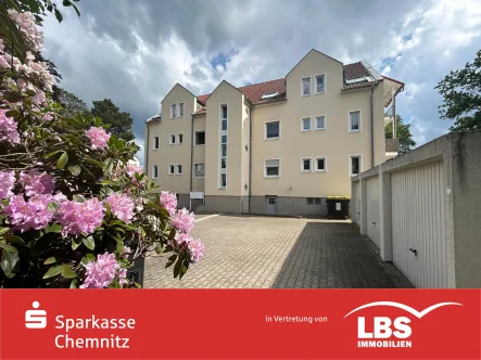 Außenansicht - Wohnung kaufen in Limbach-Oberfrohna - Attraktive Kapitalanlage mit Garage und Stellplatz 