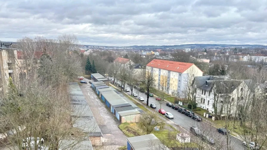 Ausblick vom Wohnzimmer