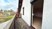 Balkon am Wohnzimmer