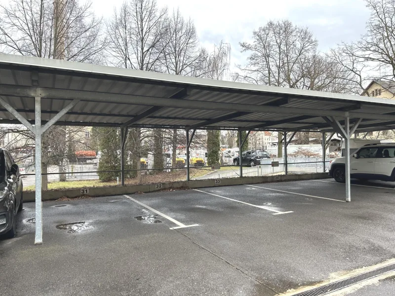 Carportstellplatz Beispiel