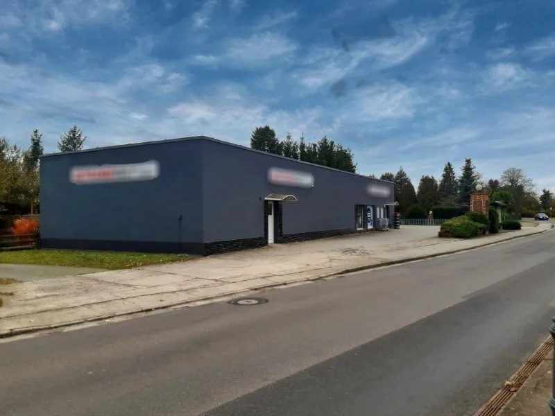 Außenansicht - Halle/Lager/Produktion mieten in Uebigau - 300 m² für Ihr Gewerbe in Uebigau