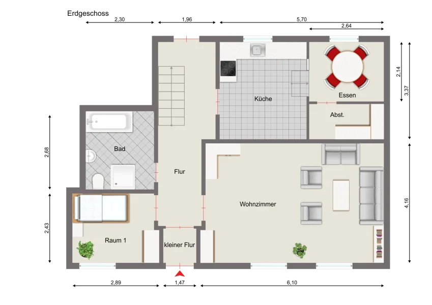 Grundriss-Erdgeschoss