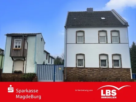 Vorderansicht - Haus kaufen in Loburg - Unser Lieblingsplatz in Loburg!