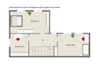 Schematischer Grundriss OG