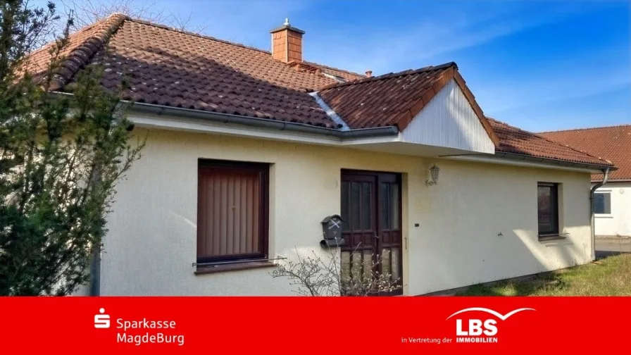  - Haus kaufen in Parey - Barrierefreier Bungalow