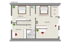 schematischer Grundriss