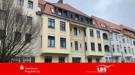 Hausansicht - Wohnung kaufen in Magdeburg - Ihre neue Anlage in begehrter Lage