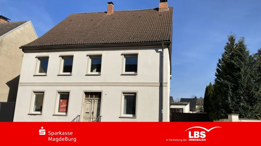  - Haus kaufen in Möckern - EFH mit Nebengebäude, Garage & Werkstatt