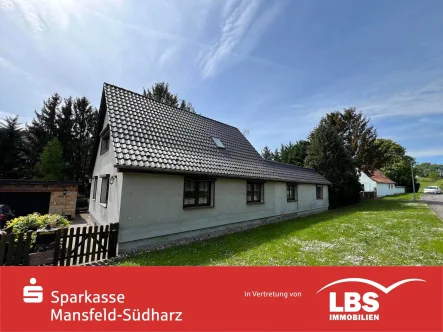IMG_8244 - Haus kaufen in Gerbstedt - Einfamilienhaus mit Garage und Garten in schöner Lage!
