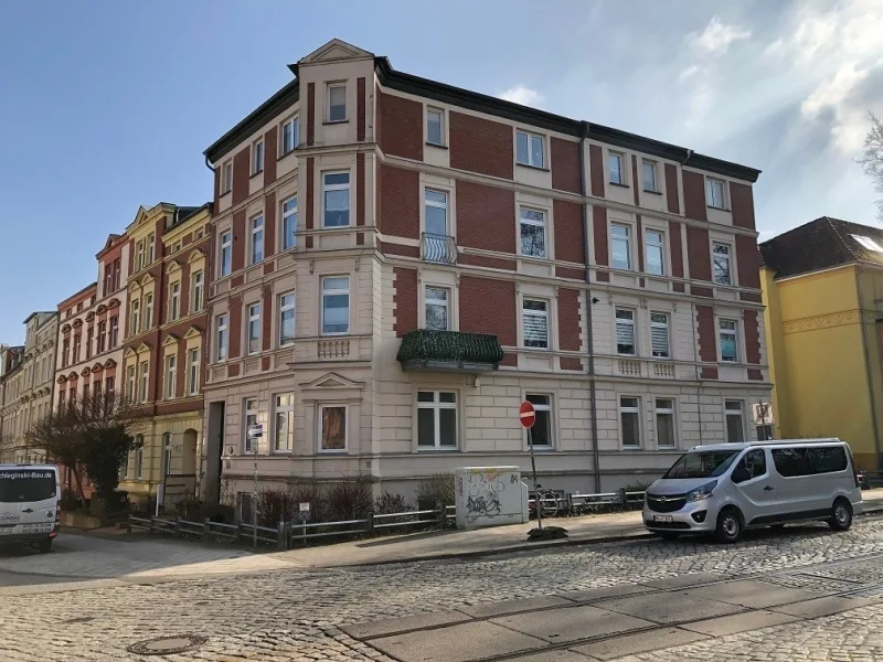 Straßenansicht - Büro/Praxis kaufen in Schwerin - Barrierefrei in der Innenstadt