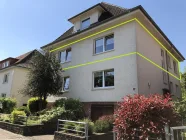 Wohnung 1. Obergeschoss und Garage