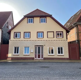 Straßenansicht - Haus kaufen in Wittenburg - Historisches Zuhause u. moderner Komfort