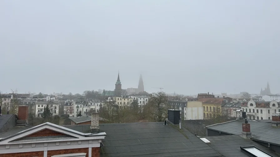 Blick aus dem DG