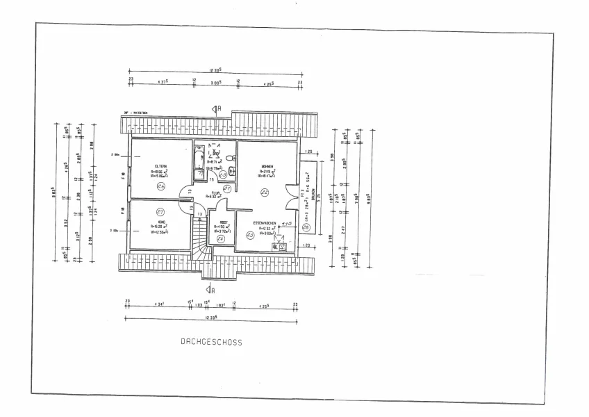 Grundriss Dachgeschoss