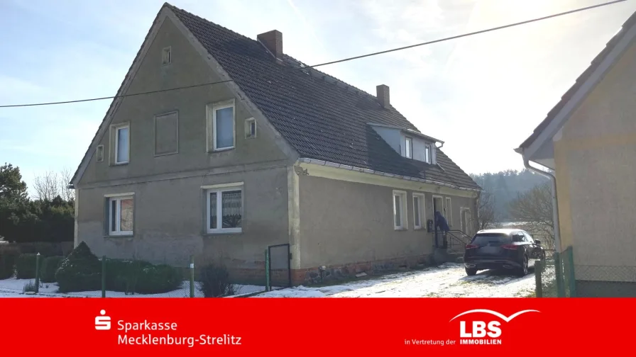 Straßenansicht - Haus kaufen in Friedland - Haus sucht Heim- und Heimwerker  