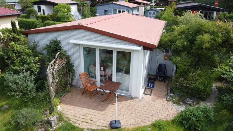 Terrasse - Haus kaufen in Neukalen - Hier findet man Ruhe und Entspannung!