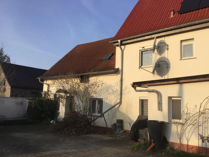 Anbau mit der dritten Wohnung