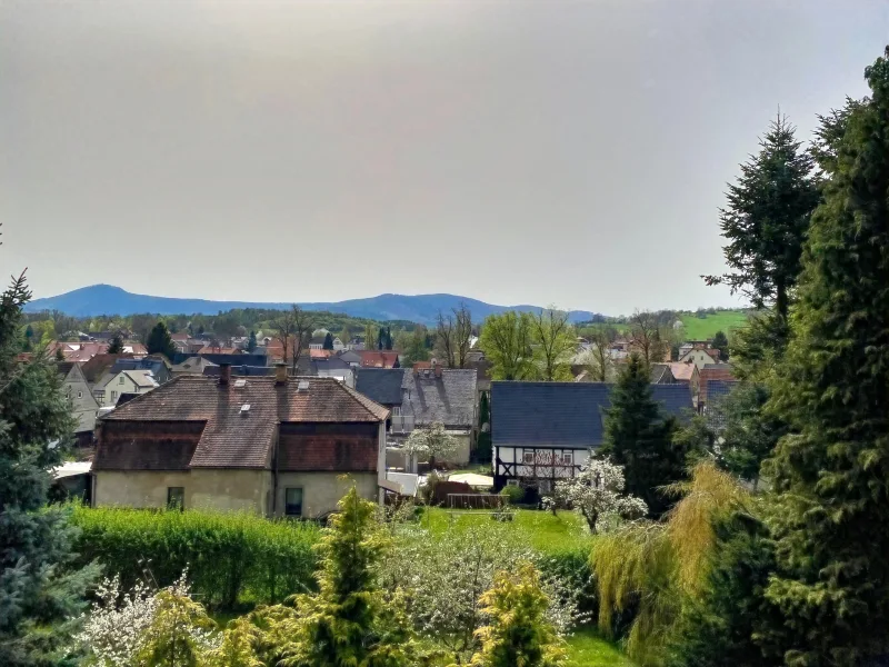 Ausblick von der Terrasse