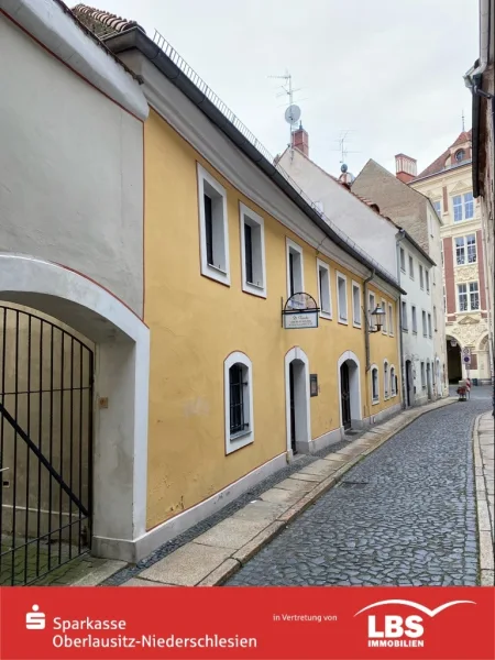 Straßenansicht - Büro/Praxis kaufen in Görlitz - Hier riecht es nicht nach Glas sondern Geschichte !