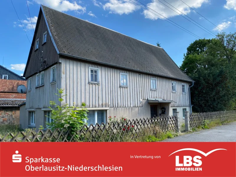 Straßenansicht - Haus kaufen in Seifhennersdorf - Hier sind die Handwerker gefragt! 