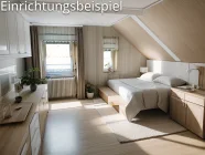 DG - oder ein neues Schlafzimmer, hier sind Ihre Ideen gefragt - Einrichtungsbeispiel