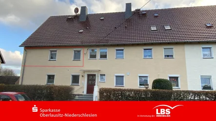 Objekt - Straßenansicht - Wohnung kaufen in Dittelsdorf - Gemütlich, praktisch & m. viel Stauraum!