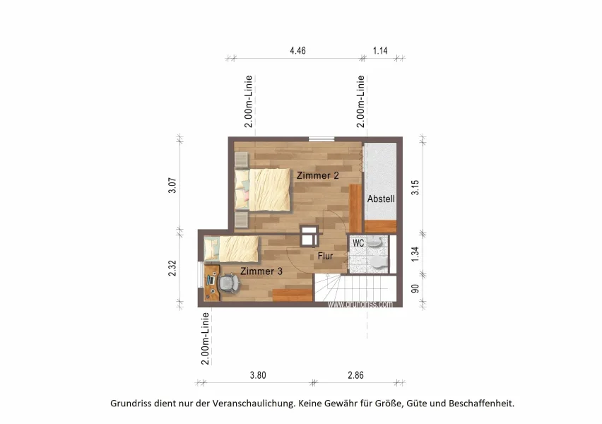 Grundriss Dachgeschoss