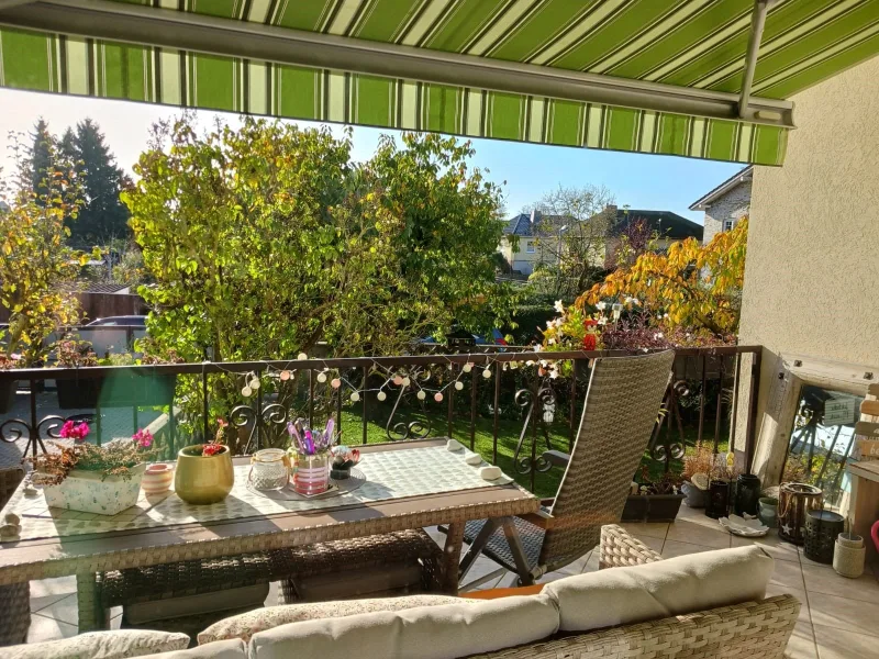 Blick in den Garten - Haus kaufen in Wittenberge - Charmantes Einfamilienhaus in Elbnähe!