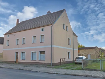 Straßenansicht - Haus kaufen in Welzow - Viel Potential für Wohnen und Gewerbe