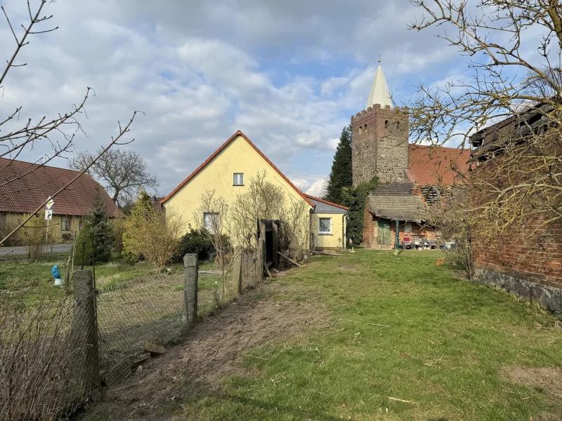 Blick vom freien Feld