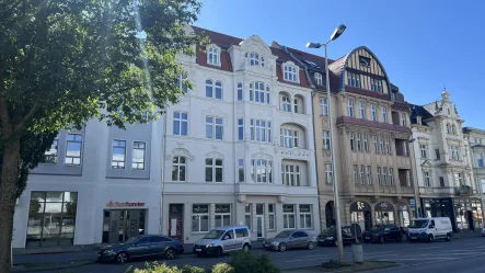 Ansicht Nordost - Wohnung kaufen in Cottbus - Exklusive Altbauwohnung im Herzen von Cottbus