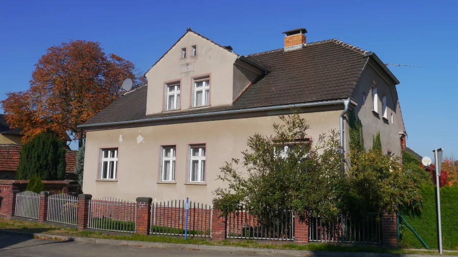 Südostansicht - Haus kaufen in Kolkwitz - Hier ist die Welt noch in Ordnung