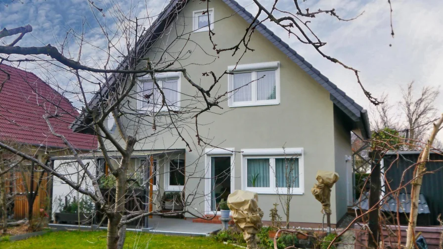 Gartenansicht - Haus kaufen in Kolkwitz - Gut Wohnen in Glinzig