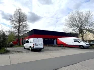 Ansicht Nordnordost Parkplatz