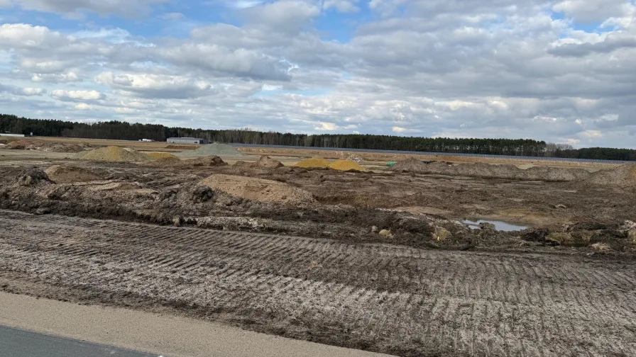 erste Freifläche Baufeld 2 - Grundstück kaufen in Neuhausen - Hier geht es hoch hinaus