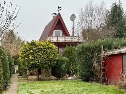  - Haus kaufen in Angermünde - Ferienhaus mit Seeblick zu verkaufen