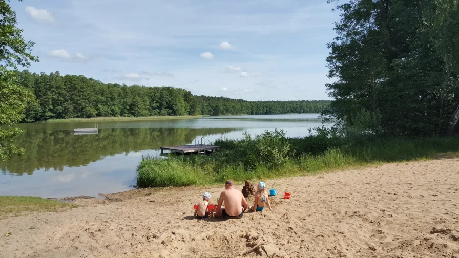 Zahlreiche Badestellen in der Nähe