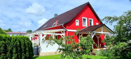 Eingangsseite - Haus kaufen in Ueckermünde - Das schönste Haus am Haff + sep. Wohnung