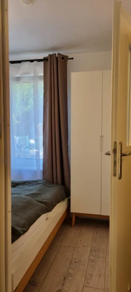 Blick zum Schlafzimmer