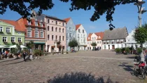 Markt im Seebad Ueckermünde