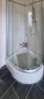 Alte Dusche im Badezimmer