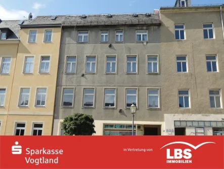 Hausansicht - Haus kaufen in Reichenbach - Mehrfamilien-/Reihenhaus mit Potential in Reichenbach! 