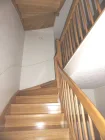 Treppe zu den Zimmern