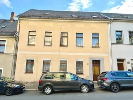 Hausansicht - Haus kaufen in Elsterberg - Kleines Stadthaus im Herzen der Stadt !