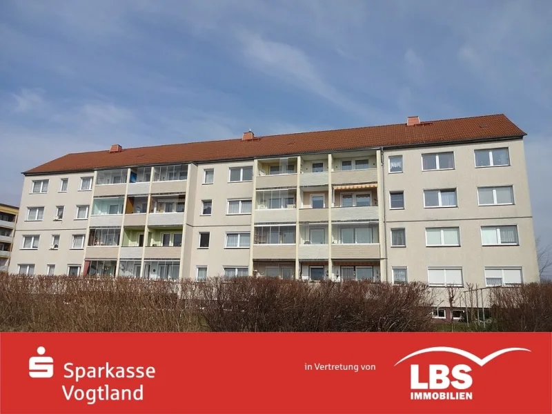  - Wohnung kaufen in Oelsnitz - Zweiraumwohnung mit schönen Ausblick in Oelsnitz!