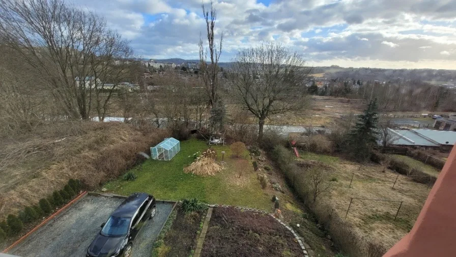 Ausblick über Plauen