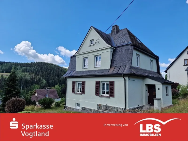 Eingangsbereich - Haus kaufen in Klingenthal - Super Ausblick auf die umliegenden Wiesen und Wälder!