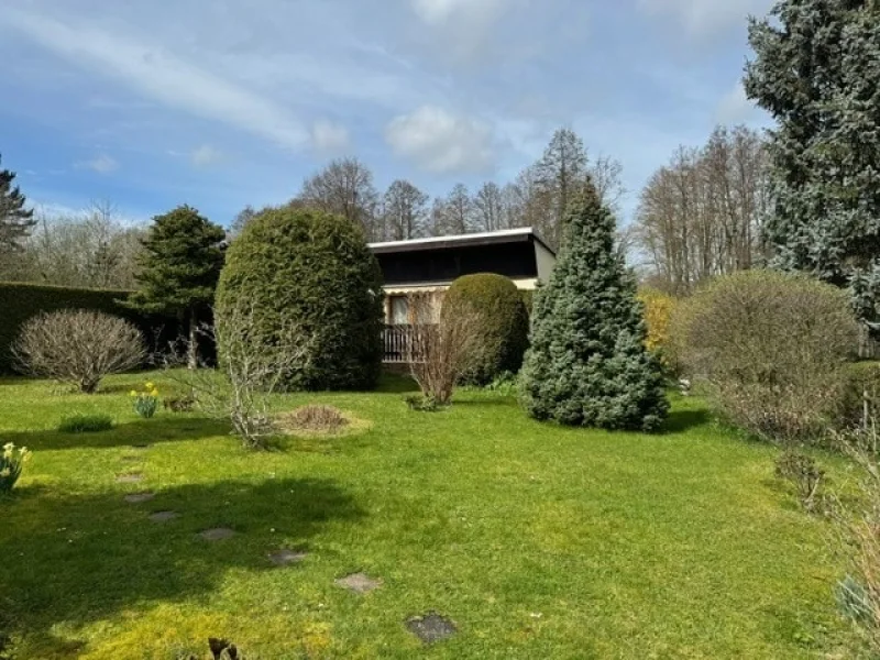 Garten - Grundstück kaufen in Plauen - Freizeitgrundstück mit Bungalow!!