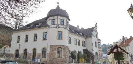 Ansicht  - Haus kaufen in Mylau - Historisches Juwel: Wohn- und Geschäftshaus!